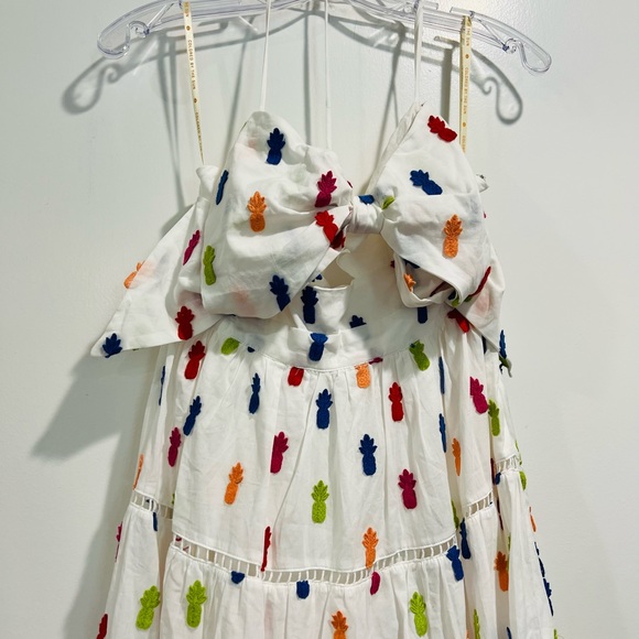 FARM RIO**Multicolor Pineapple Midi Dress***XS,S $389 - Picture 7 of 9